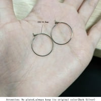 20g male čiste naušnice za naušnice titanijumske naušnice nalaze se nalaze se nakit na nakitu za izradu nakita, hipoalergeni zrnca zrnca naljepnica za žene za žene djevojke muškarci osjetljive uši