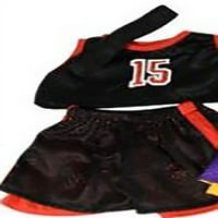 Crna i crvena košarkaška odjeća se uklapaju najviše 14 - 18 izgraditi-a-medvjed i napravite svoje punjene