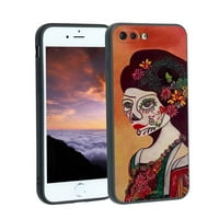 Kompatibilan sa iPhone Plus futrolom telefona, Meksičko-umjetnost - Silikon zaštitnika za teen djevojku