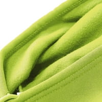 Symoidni ženski duksevi i duksevi - modni povremeni ispisani bluzi s dugim rukavima s kapuljačom pulover vrhova dukseriš zelena l