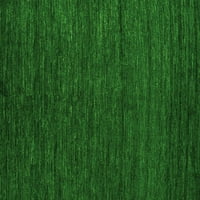 Ahgly Company Indoreni pravokutnik Sažetak Zeleni modernim prostirkama, 2 '4 '