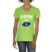 Normalno je dosadno - Ženska majica s kratkim rukavima V-izrez, do žena Veličina 3XL - Guam Girl
