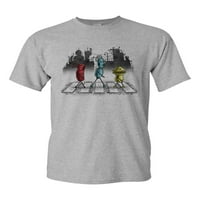 Machine Road Robot Abbey Road Salih Gonenli Artworks Funny DT odrasli majica Tee