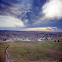 Ispis: Nacionalni park Badlands, na jugozapadu Južna Dakota, 2009