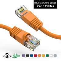 5ft CAT UTP Ethernet mreže za podizanje kabela narančasta, pakovanje