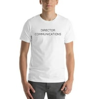 2xl Reditelj Komunikacije majica s kratkim rukavima pamučna majica po nedefiniranim poklonima