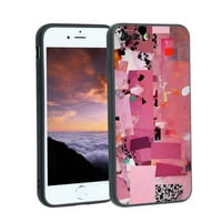 Kompatibilan sa iPhone Plus telefonom, foto-kolaž-simpatično-apstraktna-umjetnost - silikonska služba