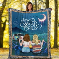 yubnlvae pokrivač komforan wrap pokrivač pokrivač poklon za ljubitelje porodičnih prijatelja Kućni tekstil