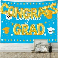 Zidne čestitke GRAD sa gradskim balonima za klasu Photoshot Clast Constigate Diplomski dekor Spring