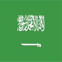 Naljepnica za komadu zastava Saudijske Arabije