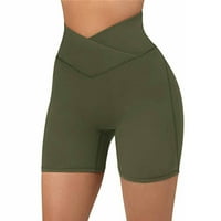 Ljetne kratke hlače za žene Solid Print Trčanje Yoga Teretane Kratke hlače AG L