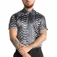 Muška modna bluza Najbolji tropski stil Print Hawaii Summer Swirt Swirt majica Vrući proizvodi Muške