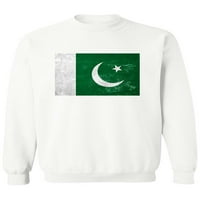 Dizajn zastave Pakistana. Duks muškarci -Image by Shutterstock, muški xx-veliki