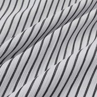 Ležerne modne muške košulje MENS CASELER Stripe ispisana majica s kratkim rukavima