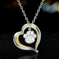 Keusn ogrlica sa ogrlicama sa ogrlicom Herat ljubav Herat Ženska ogrlica Personalizirani ljubavni ogrlice