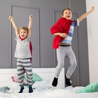 Dječji non klizni dječački čarapi pari parovi protiv klizača ljepljive čarape za 1- godina dječje djece