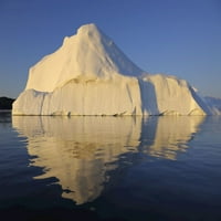 Iceberg, Disko zaljev, Jakobshavn Glacier, Ilulissat, Grenland Poster Print Raimund Linke