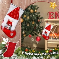 Poklon čarapa Xmas Čarapa za božićno holding party božićni dekor kuća za odmor Dekor
