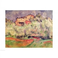 Posteranzi balxir24772000 od kuće u Bellevue 1888- poster Print Paul Cezanne - In. - Veliki