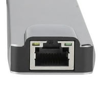 U vrsti C čvorišta u tipu C do HDMI čvorišta Adapter RJ 4K TIP-C u Gigabit Ethernet Extension port