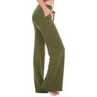 Yuwull Ljetne joge hlače za žene Trendy plus veličine teretni saloni za žene casual široke noge hlače