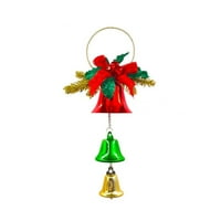 Božićni jingle zvona Božićne drvce lukovi ukrasi zanatski zvona metalni slobodni zvono na vratima Viseći