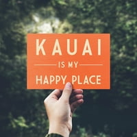Kauai je moje sretno mjesto, jednostavno sam rekao