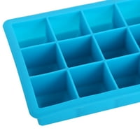 15-rupa Silikonska kocka za namirnice kocke WHISKEY ledene ladice sa poklopcem Square-Oblik DIY ledene