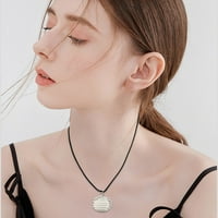 Ogrlice za tinejdžerske djevojke Izlečenje Kamena Ogrlica od kamenih čakra Gemstone perle okrugli gvožđe