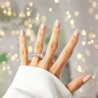 Prstenovi za žene Lzobxe dame modni dijamantni prsten šareni ličnosti geometrijski prsten veličine nakita nakit pokloni na klirensu