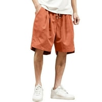 Poklon Muški sportski kratke hlače prugasta jogging dno ljetne trening pantalone sa džepovima elastični
