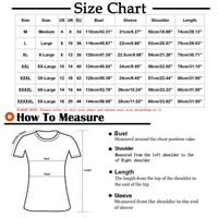 Muški kratki rukav CrewNeck majica Casual 3D printske košulje modne grafičke vrhove TEES majice Plus
