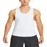 Bomotoo Muška bluza Majica od pune boje majica bez rukava ljetni vrhovi modni spremnici T majice Plaža