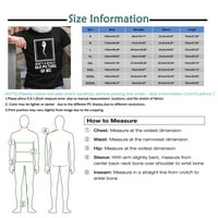 Majica Freshlook Ljeto Print, Ispis Muška majica Grafički tekst 3D Štampanje Street Ležerne prilike