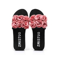 Caicj ženske cipele Ljeto klinovene sandale za žene Otvori nožni prste elastične sjajne klizanje na