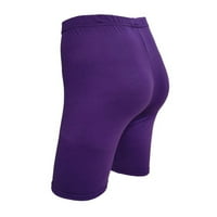 Asdoklhq Summer Shorts za za uklanjanje žena 5, ženske plus veličine Ženske tri dijelove gamaše, sportske kratke hlače, oblikovanje tri dijela hlača