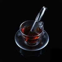 Mulanimo nehrđajući čelik Viseća cijevi za ručice za čaj za čaj Fini mrežični zaslon Tea za filtriranje čaja za višekratnu upotrebu Prijenosni elegantni alati za pravljenje čaja