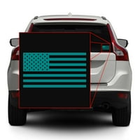 Naljepnica američke zastave u američkoj vinilu za laptop auto kamion za kamione