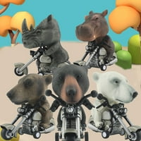 Diso Dinosaur igračka za igračke trenje inercija inercija za životinje Motocikl Model Toy za djecu