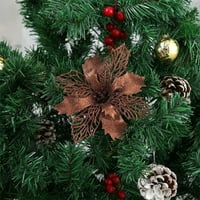 Cuoff Decor Decor kupaonica Dekor Zidni dekor ukras Božićno stablo ukrasi Božićni simulacijski cvijet