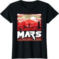 MARS Nacionalni park Vintage Sci-Fi Marsonarsko istraživanje Majica