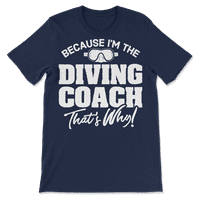 Funny ronilački trener majica poklon - zato