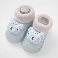 Eczipvz za bebe cipele Toddle obuća Zimske male cipele Mekano dno unutarnje klizne toplene crtane veličine