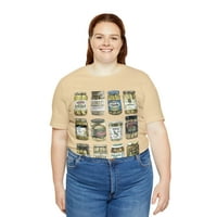 Vintage Konzervirani krastavci Ljutonik za pikall Dill majica
