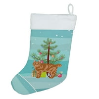 Kurilian bobtail mačka veseli božićni božićni čarapi