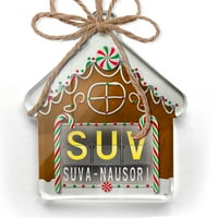 Ornament tiskao je jedan nadniovi suv aerodromski kod za Suva Nausori Božić Neonblond