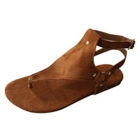 Ženske sandale Ljeto ravne flip flops boemske otvorene nožne cipele rimske cipele casual plaže sandale
