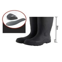 Avamo Ženske sigurnosne cipele Teška kišna čizme čelična cipela za radne cipele Ribolov vrtni cipela Industrijska bez klizanja Vodootporna srednja teleća, čelični nožni prst, čelična noga, čelična noga, čelična noga 8.5