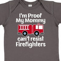 Inktastični vatrogasac tata Baby Fireman poklon baby boy ili baby girl bodysuit