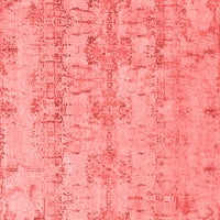 Ahgly Company u zatvorenom kvadratu Čvrsti crveni modernim prostirkama, 7 'kvadrat